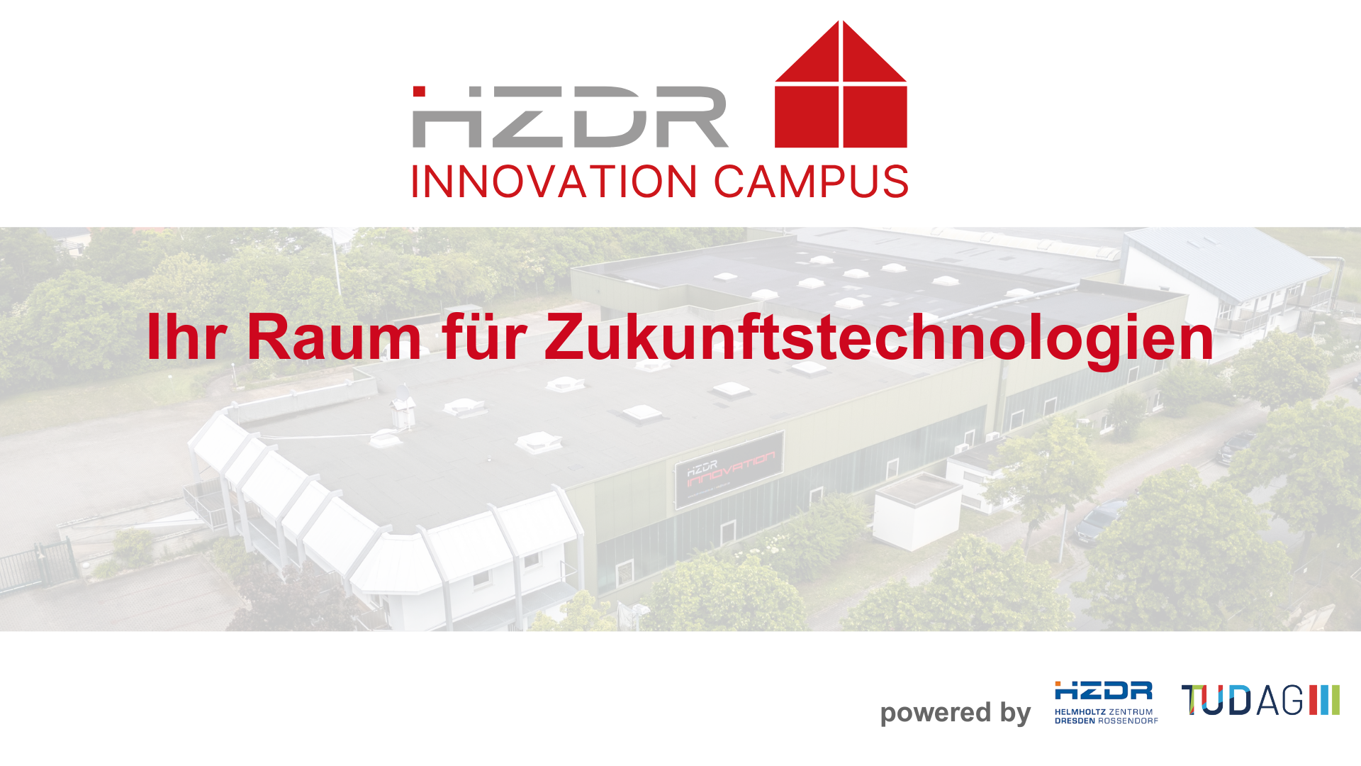 Exposé HZDR Innovation Campus Radeberg